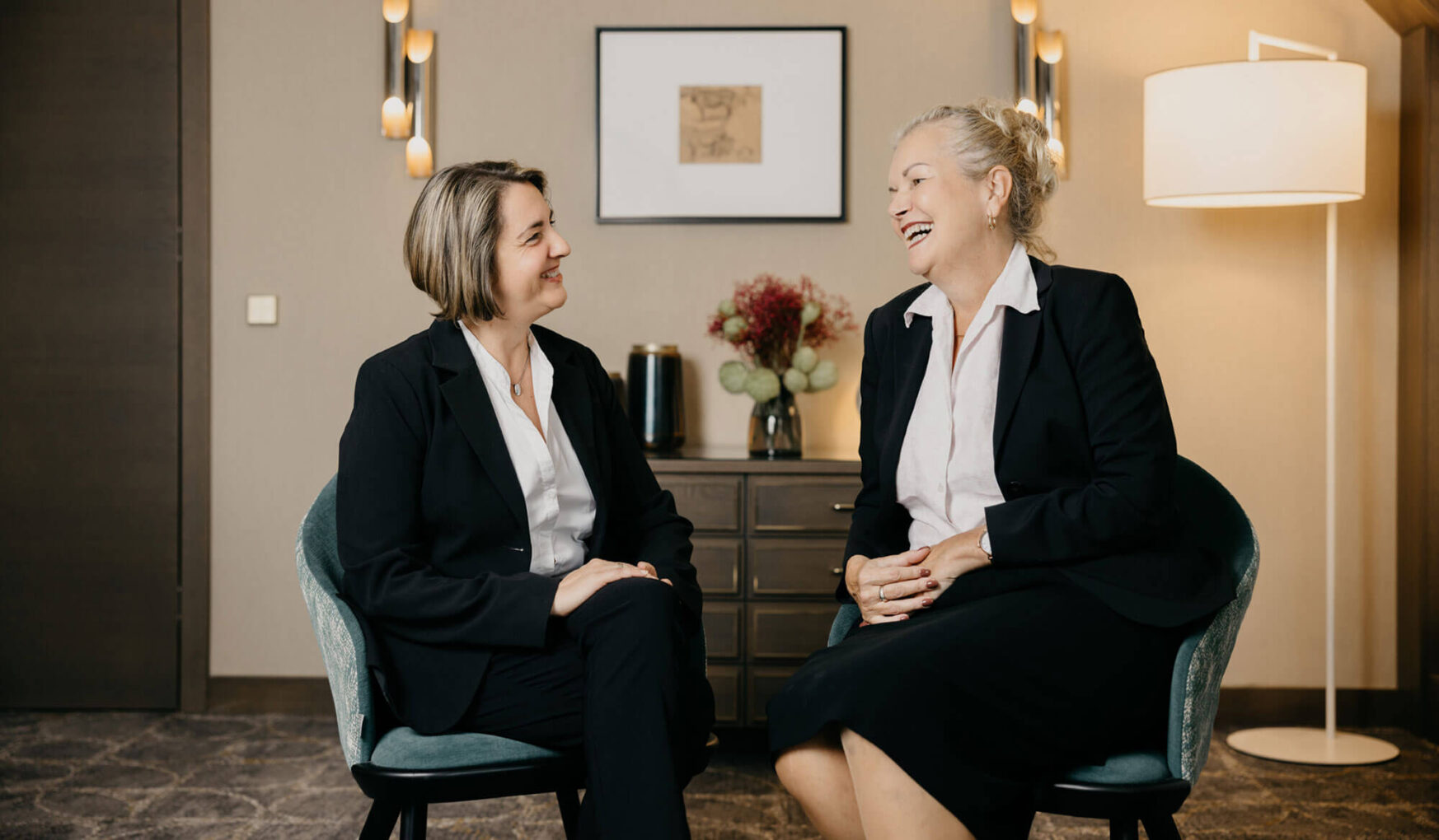 Gespräch unter Kollegen