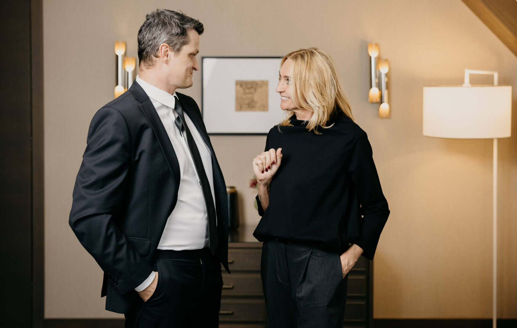 Gespräch unter Kollegen