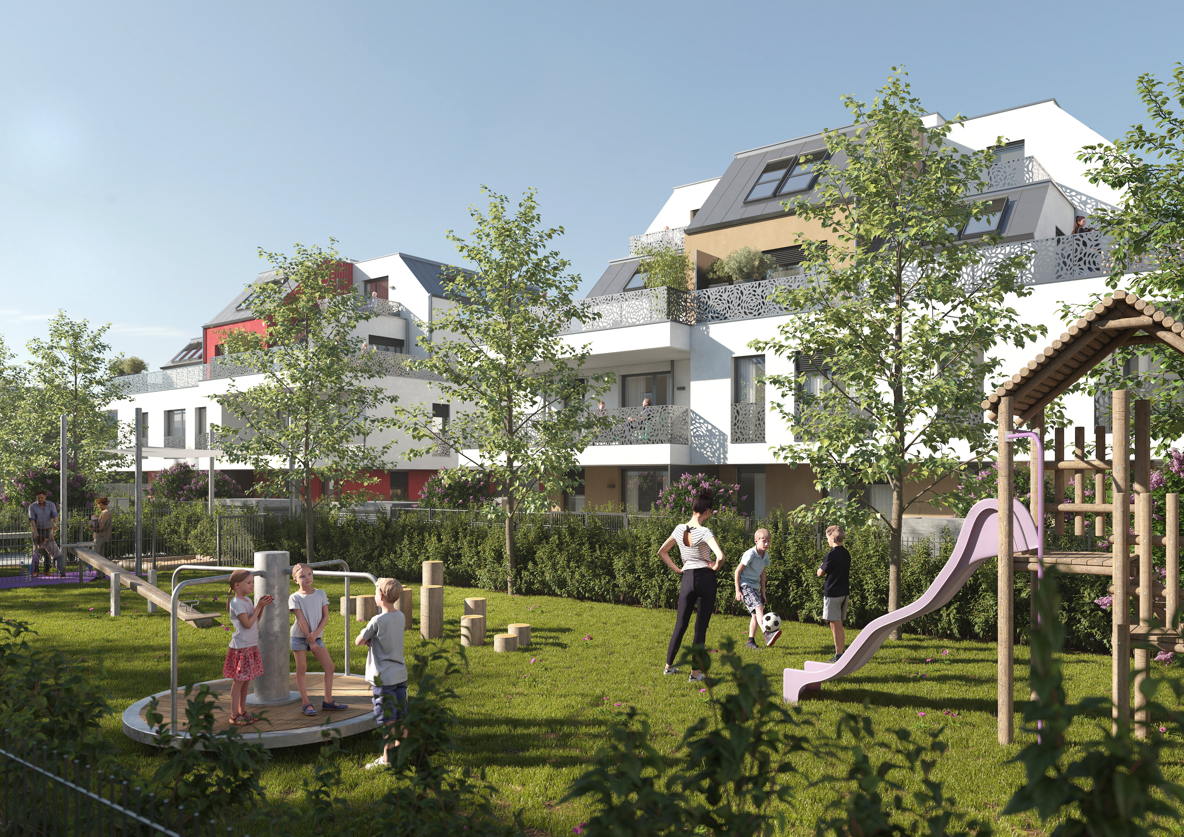 Wohnen im Rosengarten