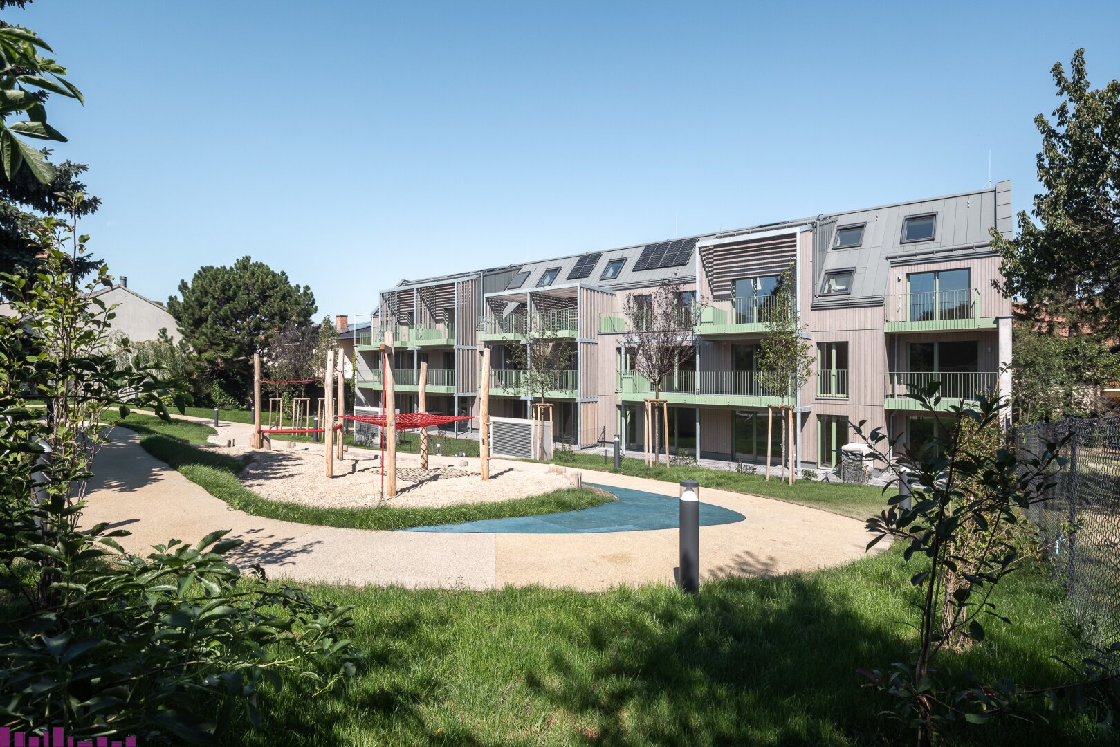 Blick in den Innenhof