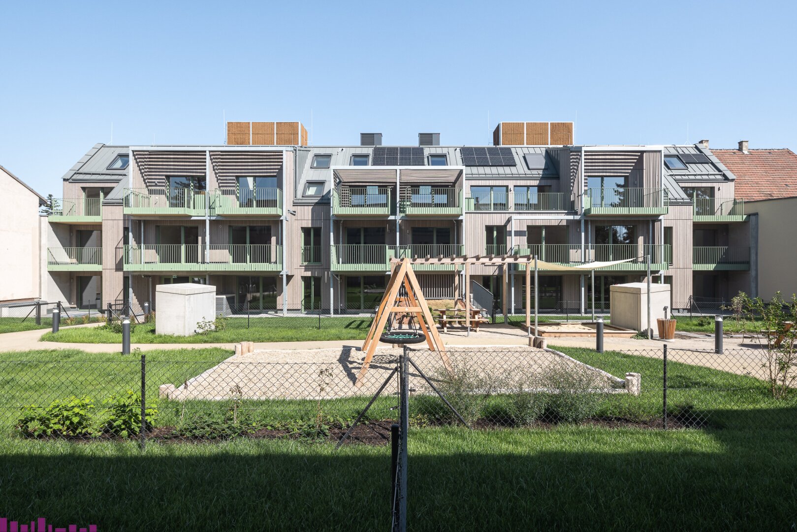 Blick in den Innenhof